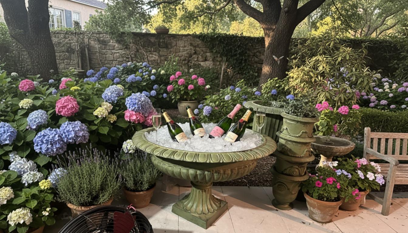 Hydrangea Garden Reception