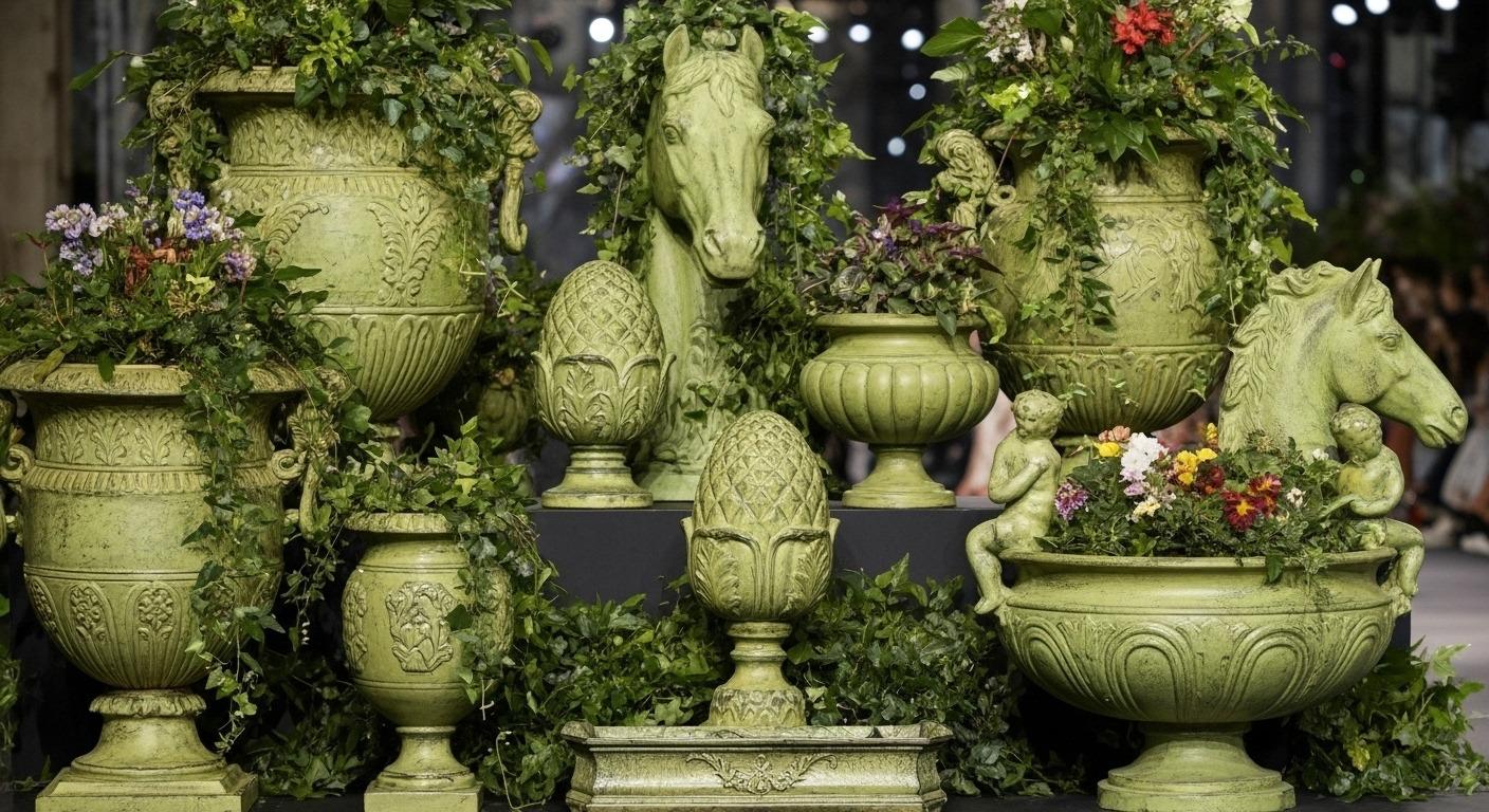 Verdigris Urn Collection